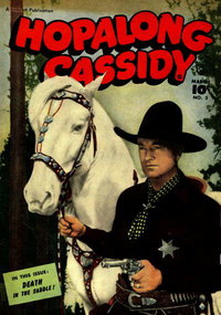 Hopalong Cassidy (Fawcett, 1947 series)  #5 (March 1947) — Death in the Saddle !