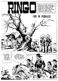 Ringo (Sport Magazine, 1967 series) #5 — Fire in Pedrales (page 1)