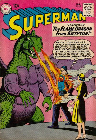 Superman (DC, 1939 series) #142 January 1961