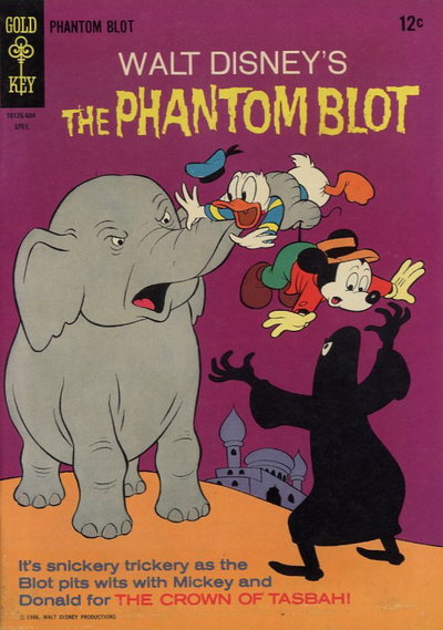 Walt Disney's the Phantom Blot  #5 (April 1966)