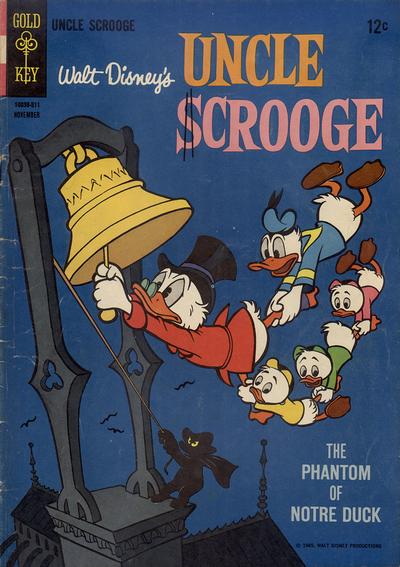 Walt Disney Uncle Scrooge (Western, 1963 series) #60 (November 1965)