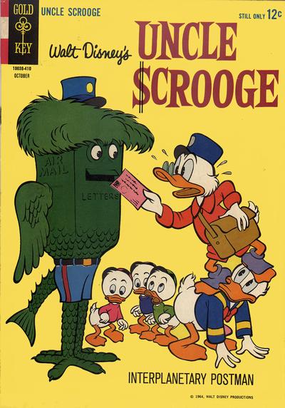 Walt Disney Uncle Scrooge (Western, 1963 series) #53 (October 1964)