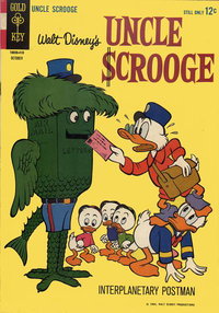 Walt Disney Uncle Scrooge (Western, 1963 series)  #53 (October 1964) — Interplanetary Postman