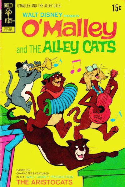 Walt Disney Presents O'Malley and the Alley Cats  #4 (October 1972)