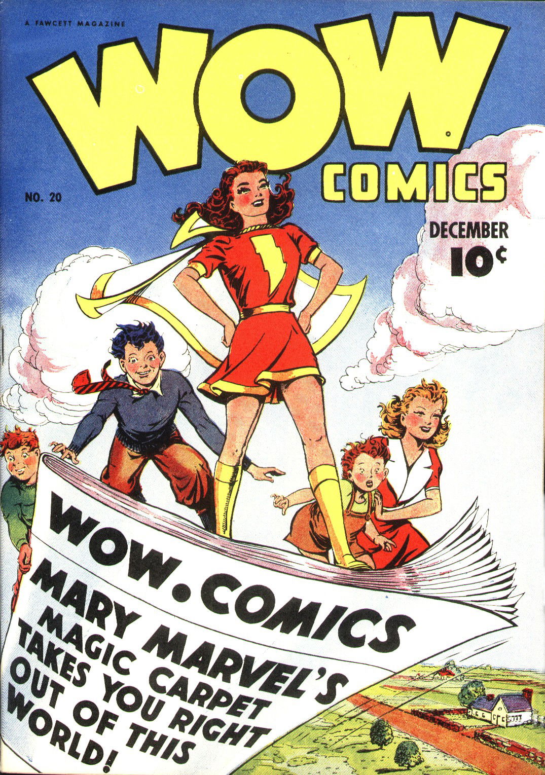 Wow Comics (Fawcett, 1940 series) #20 (December 1943)