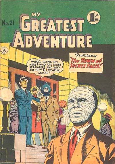 My Greatest Adventure (Colour Comics, 1955 series) #21 [December 1956]