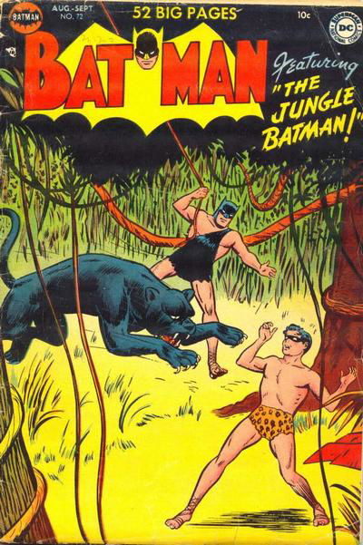 Batman (DC, 1940 series) #72 August-September 1952