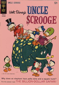 Walt Disney Uncle Scrooge  #54 (December 1964)