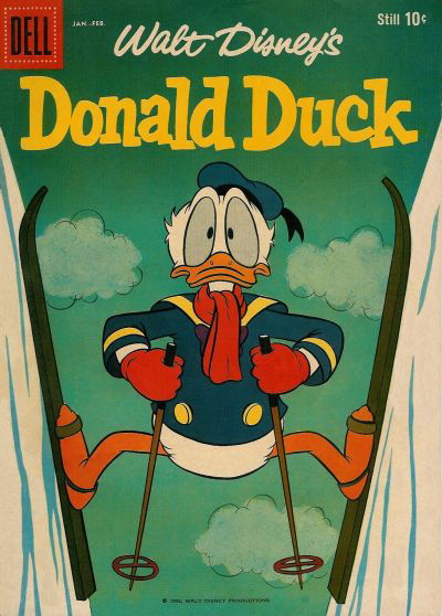 Walt Disney's Donald Duck (Dell, 1952 series) #63 January 1959