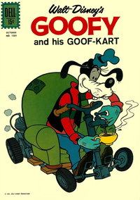 Four Color (Dell, 1942 series)  #1201 (August-October 1961) — Goofy and His Goof-Kart