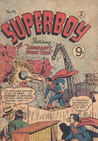 Superboy (Colour Comics, 1950 series) #78 [August 1955]