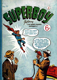 Superboy (Colour Comics, 1950 series)  #77 (July 1955)