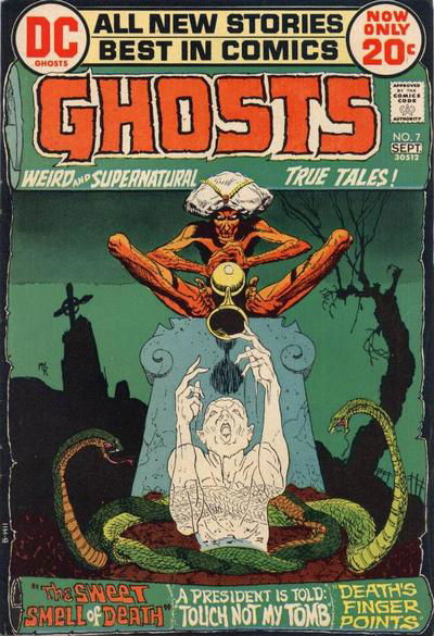 Ghosts (DC, 1971 series) #7 September 1972