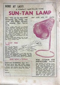 Heart to Heart Romance Library (Colour Comics, 1958 series) #5 — Sun-Tan Lamp (page 1)