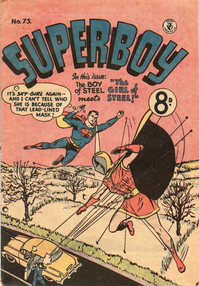 Superboy (Colour Comics, 1950 series) #75 [May 1955?]