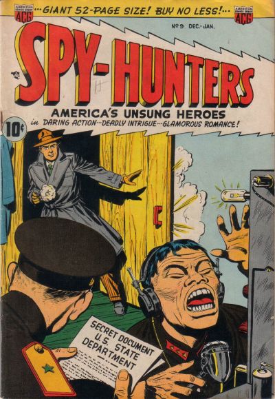Spy-Hunters  #9 (December 1950-January 1951)