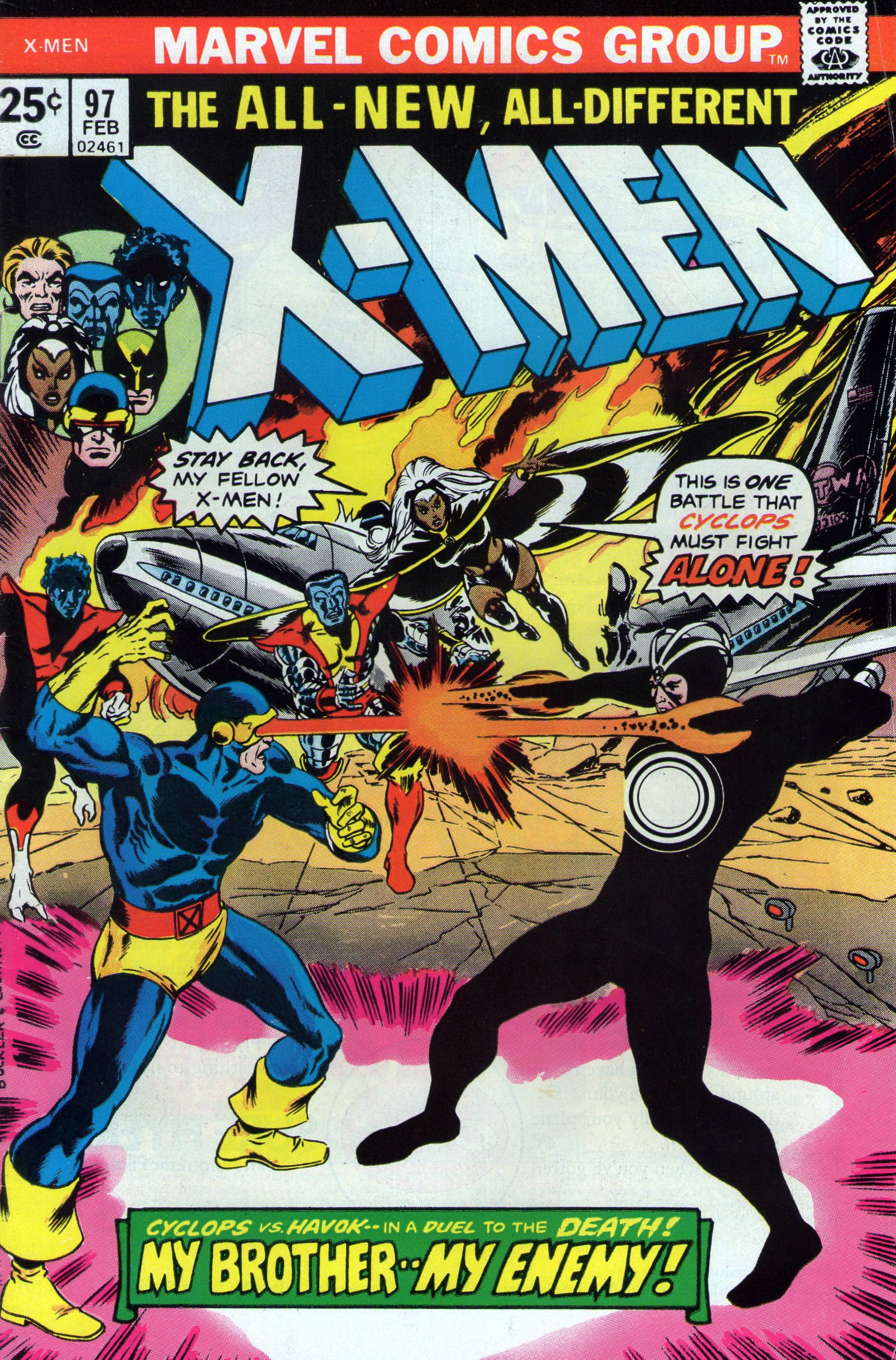 The X-Men (Marvel, 1963 series) #97 (February 1976)