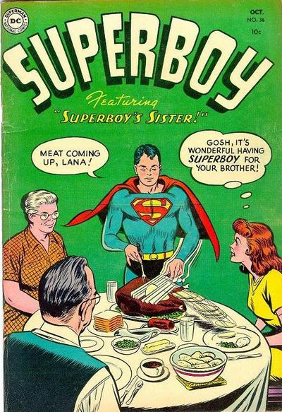 Superboy (DC, 1949 series) #36 (October 1954)