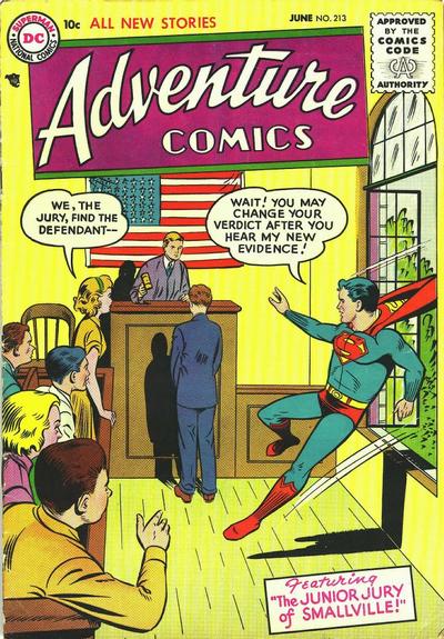 Adventure Comics  #213 (June 1955)
