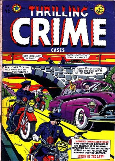Thrilling Crime Cases  #46 (October 1951)