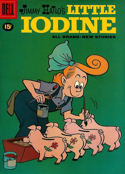 Little Iodine (Dell, 1950? series) #52 April-June 1961