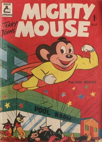 Mighty Mouse (Rosnock, 1953 series) #69 [February 1960?]