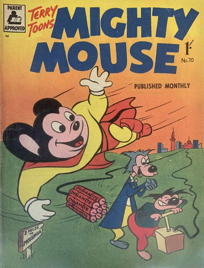 Mighty Mouse (Rosnock, 1953 series) #70 ([April 1960?])