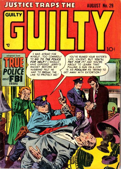 Justice Traps the Guilty (Prize, 1947 series) v4#11 (29) (August 1951)