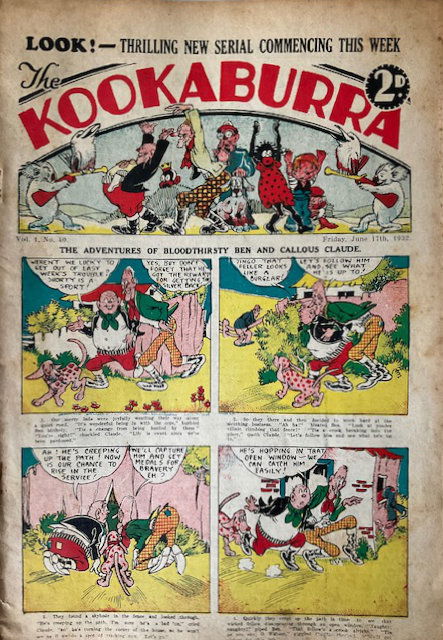 The Kookaburra the All-Australian Comic (Kookaburra, 1931 series) v1#40 (17 June 1932)