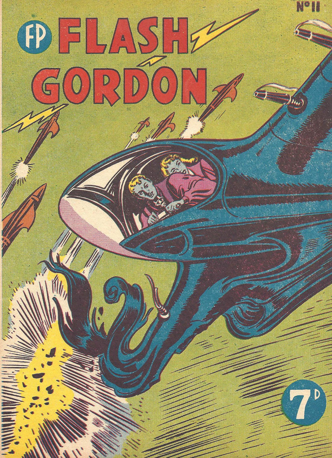 Flash Gordon (Feature Productions, 1951 series) #11 ([October 1952?])