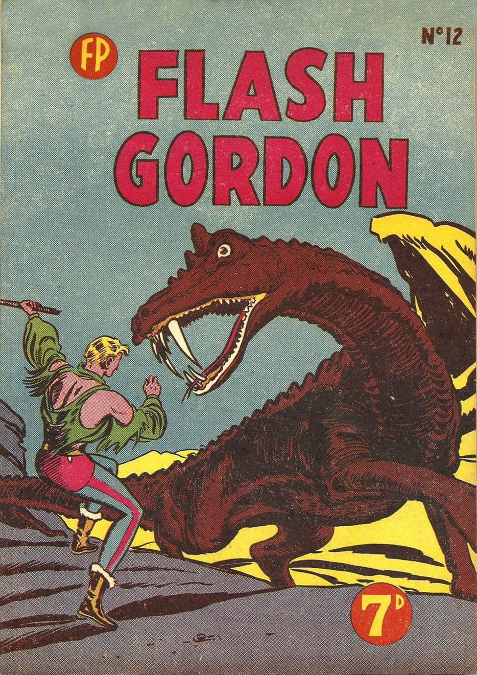 Flash Gordon (Feature Productions, 1951 series) #12 ([November 1952?])