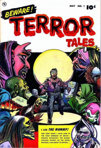 Beware! Terror Tales (Fawcett, 1952 series) #1 May 1952