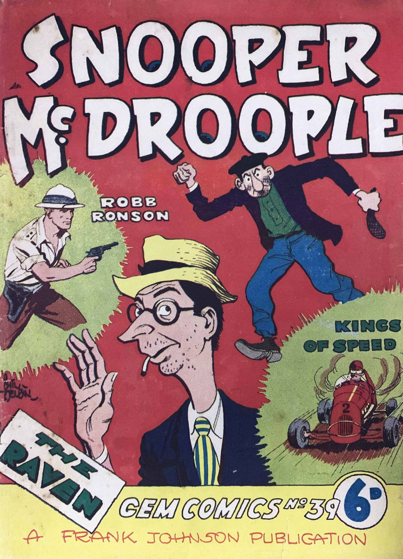 Gem Comics (Frank Johnson, 1946 series) #39 — Snooper Mc. Droople ([April 1950?])