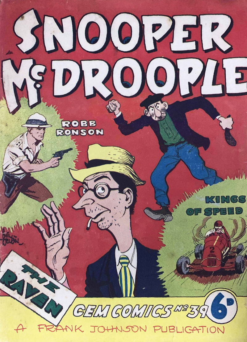 Gem Comics (Frank Johnson, 1946 series) #39 — Snooper Mc. Droople ([April 1950?])