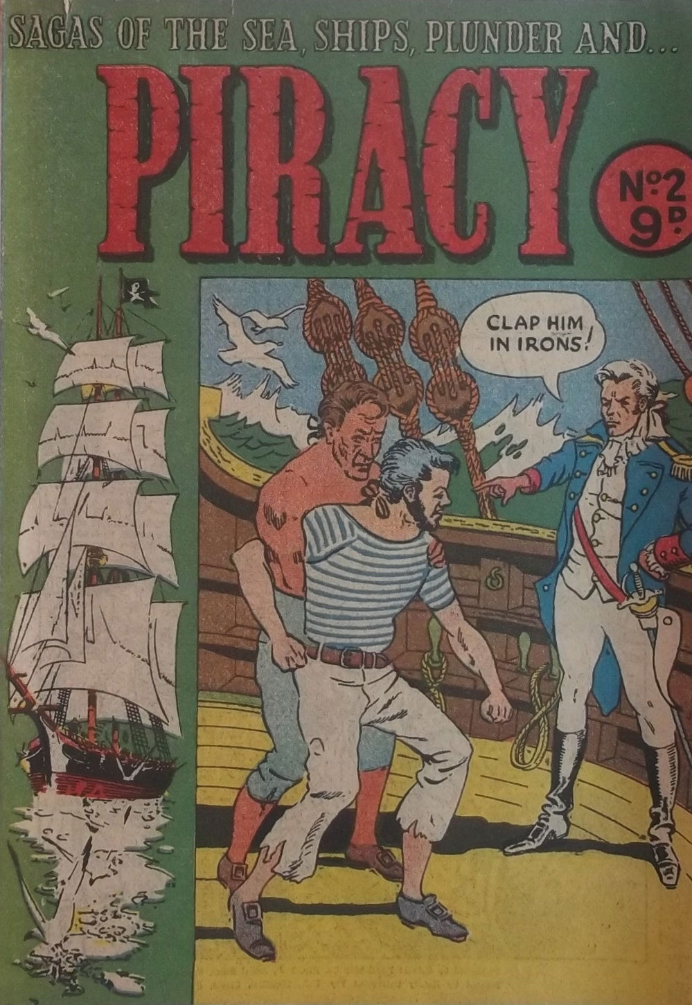 Piracy (Calvert, 1955 series) #2 ([June 1955?])