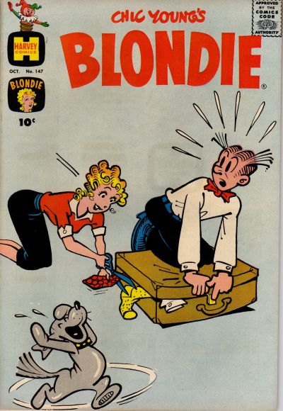 Blondie (Harvey, 1960? series) #147 (October 1961)