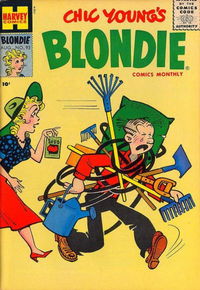 Blondie Comics Monthly (Harvey, 1950 series)  #93 (August 1956)
