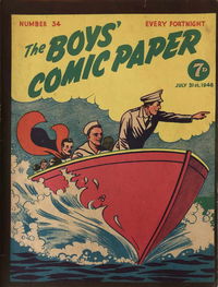 The Boys' Comic Paper (Feature Productions, 1948 series) #34