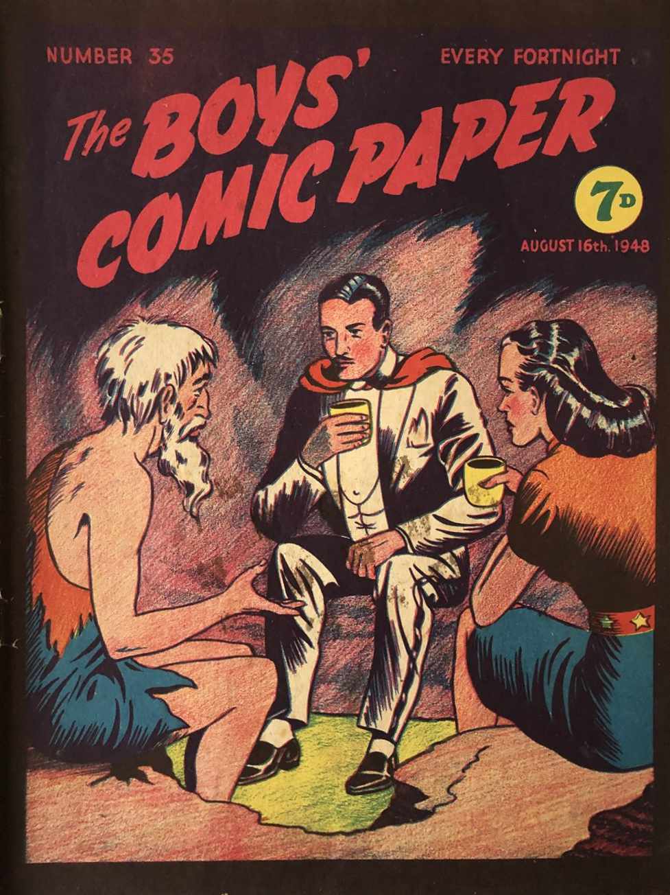 The Boys' Comic Paper (Feature Productions, 1948 series) #35 (16 August 1948)