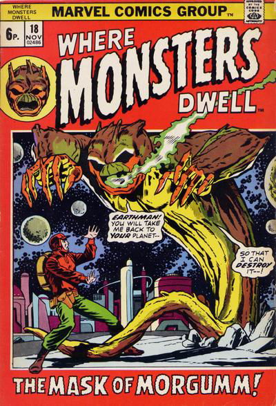 Where Monsters Dwell (Marvel, 1970 series) #18 (November 1972)