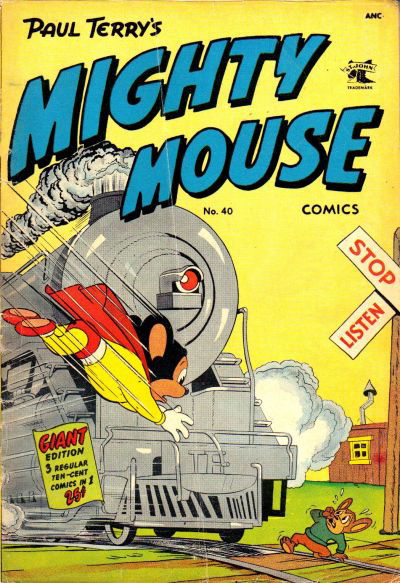 Paul Terry's Mighty Mouse Comics (St. John, 1951 series) #40 April 1953