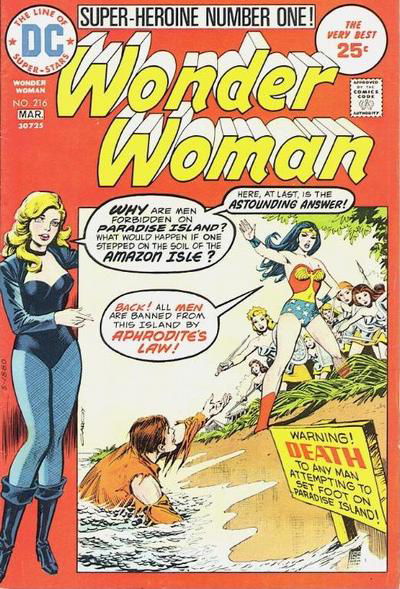 Wonder Woman (DC, 1942 series) #216 (February-March 1975)