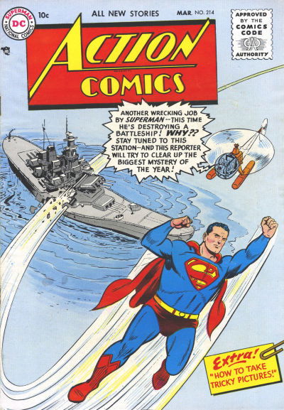 Action Comics (DC, 1938 series) #214 (March 1956)