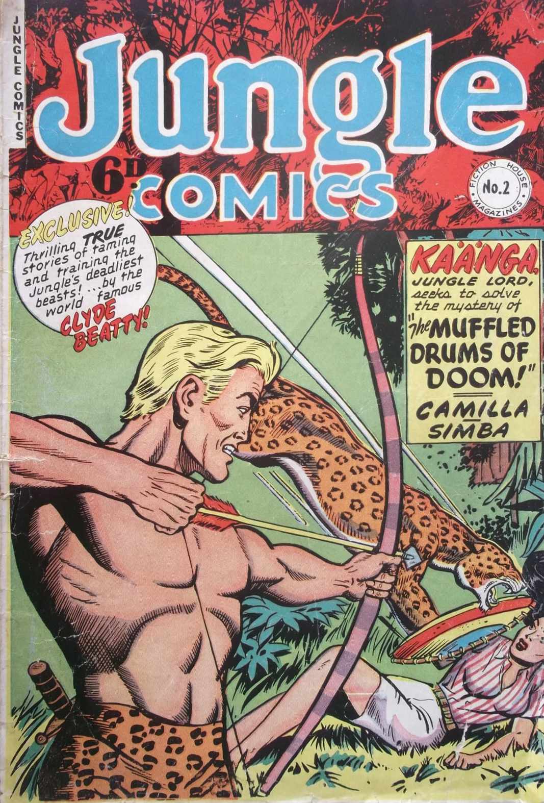 Jungle Comics (Leisure, 1950? series) #2 ([November 1950?])
