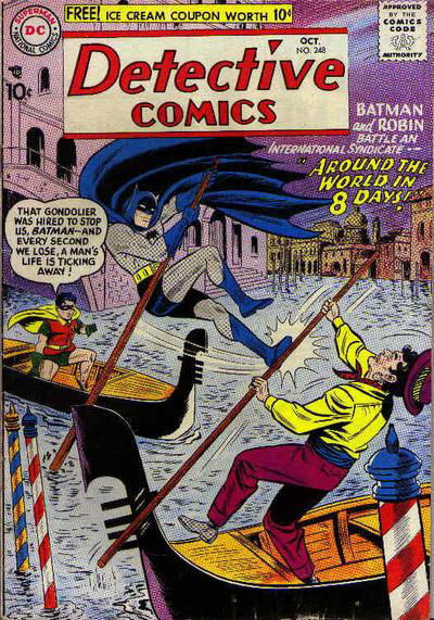 Detective Comics (DC, 1937 series) #248 October 1957