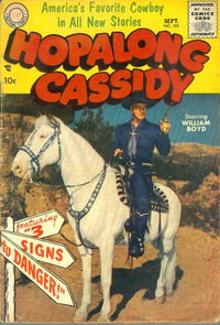 Hopalong Cassidy (DC, 1954 series) #105 September 1955