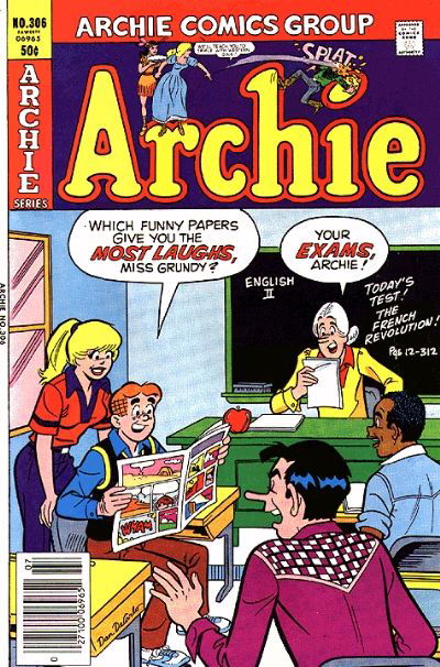 Archie (Archie, 1959 series) #306 July 1981