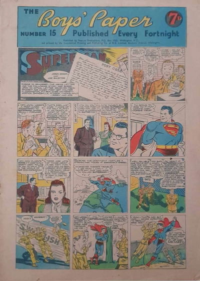 The Boys' Paper (Feature, 1947 series) #15 (16 November 1947)