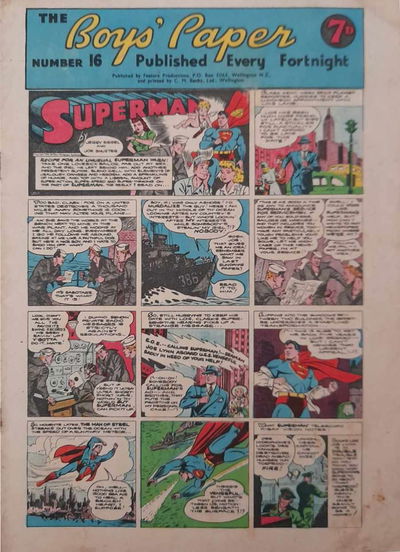 The Boys' Paper (Feature, 1947 series) #16 (30 November 1947)