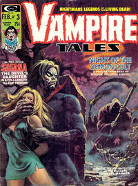 Vampire Tales (Marvel, 1973 series)  #3 (February 1974) — Night of the Demon Cult